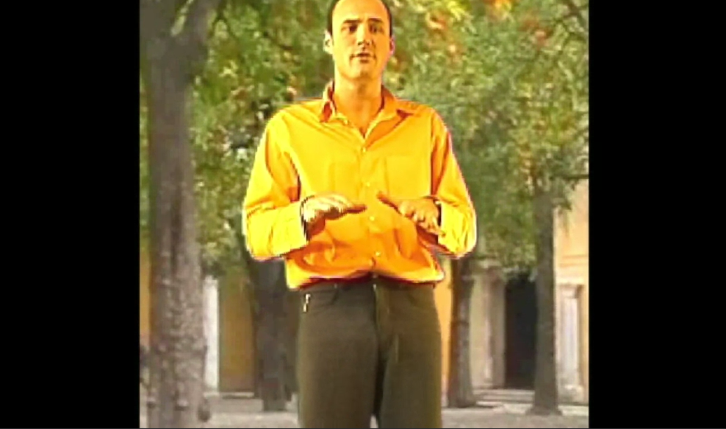 homme dans la rue